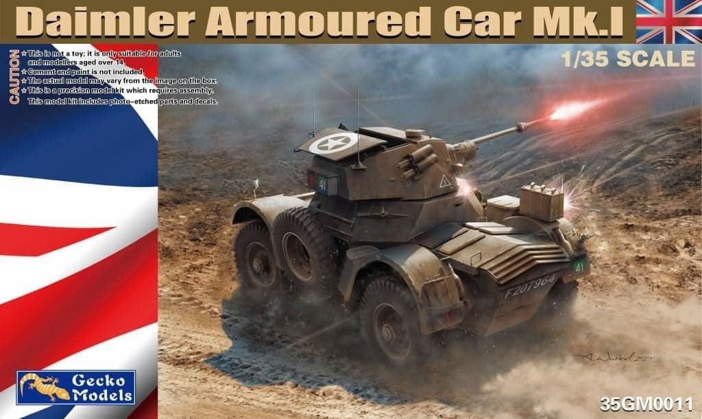 35GM0011 - Daimler Armoured Car Mk.I - 1:35