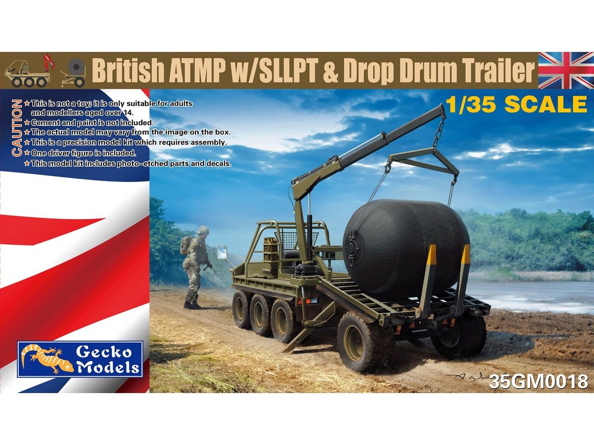 35GM0018 - British ATMP w/SLLPT &amp; Drop Drum TR - 1:35