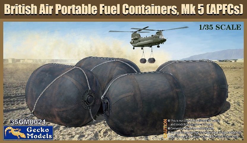 35GM0021 - British Air Portable Fuel Containers, Mk. 5 (APFC) - 1:35