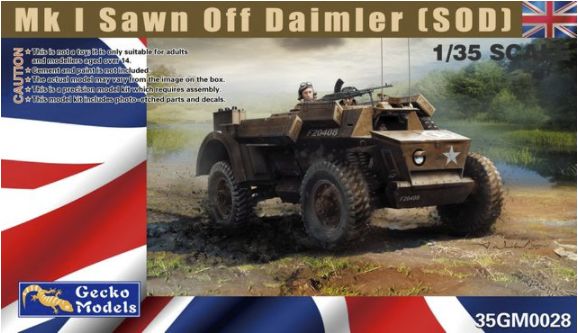 35GM0028 - Mk I Sawn Off Daimler [SOD] - 1:35