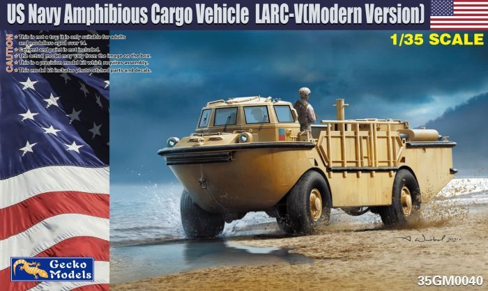 35GM0040 - LARC-V (Modern Version) US Navy Amphibious Cargo Vehicle - 1:35