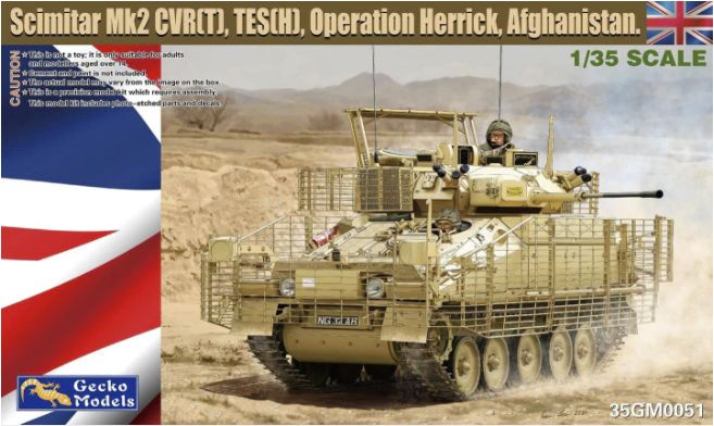 35GM0051 - CVR(T) Scimitar Mk2. TES(H), Operation Herrick, Afghanistan - 1:35