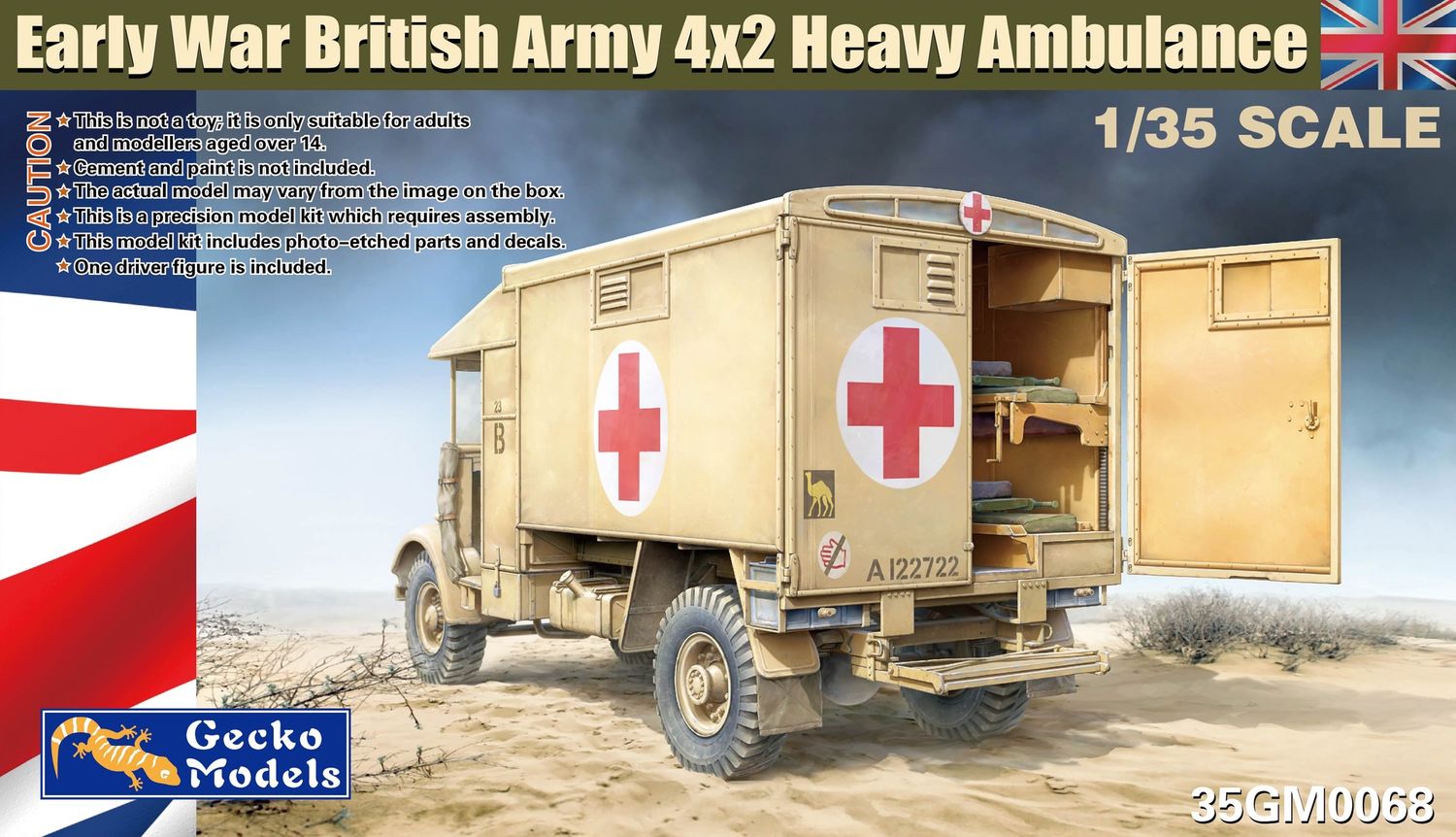 35GM0068 - Early War Austin K2Y Heavy Ambulance - 1:35