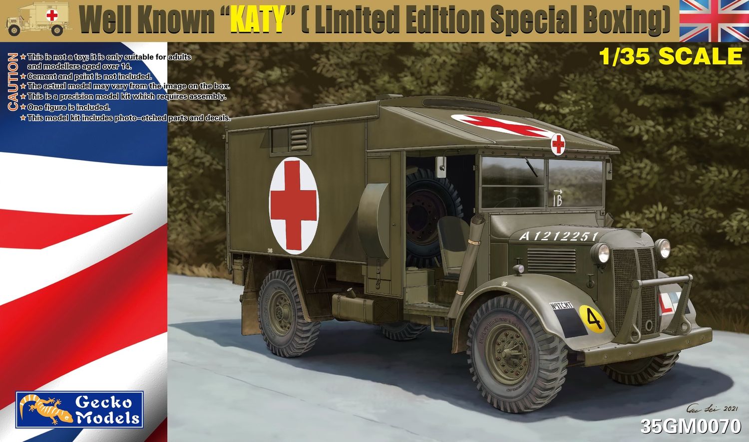 35GM0070 - Well Known &quot;KATY&quot; (Limited Edition Special Boxing) - 1:35