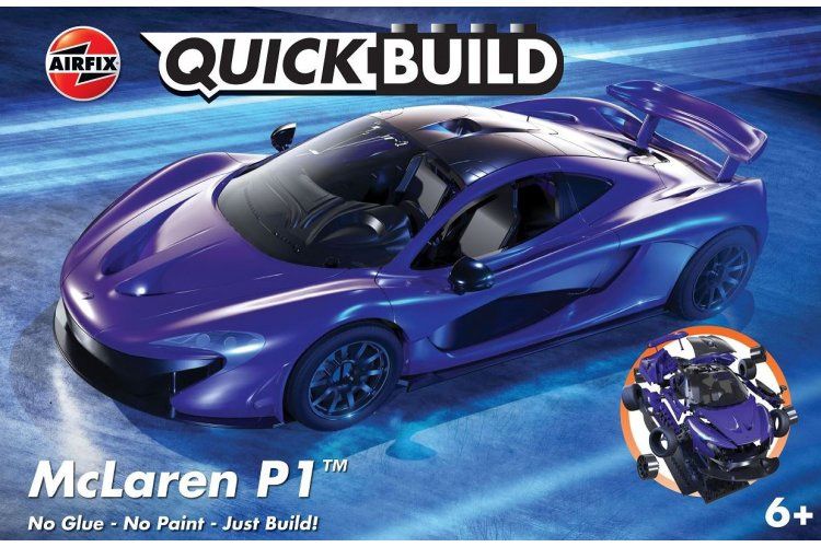 J6029 - Quick Build McLaren P1 - Purple