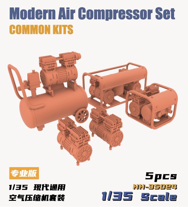 HH-35024 - Modern Air Compressor Set - 1:35