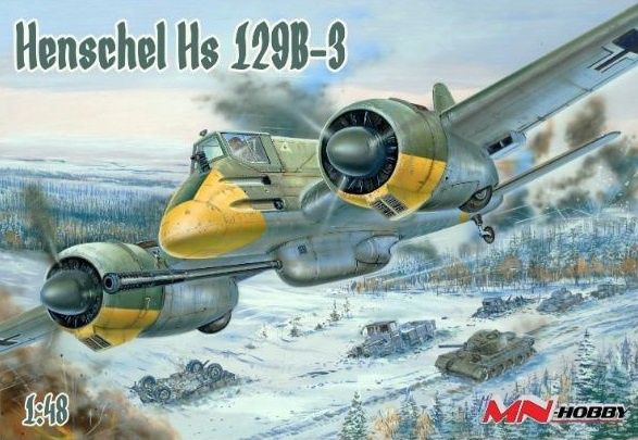 48MN001 - Henschel Hs 129B-3 - 1:48