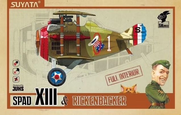SK003 - Spad XIII &amp; Rickenbacker - 1:Egg