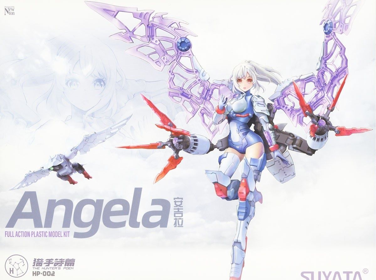 HP-002 - Angela - The Hunter&#39;s Poem + free motorcycle - 1:12