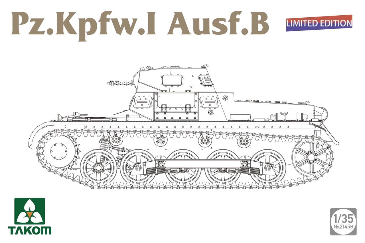 2145B - Pz.Kpfw.I Ausf. B Limited Edition - 1:35