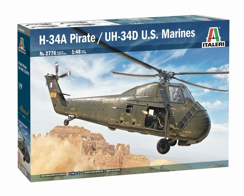 2776 - H-34A Pirate /UH-34D U.S. Marines - 1:48