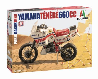 4642 - Yamaha Ténéré 660cc Paris Dakar 1986 - 1:9
