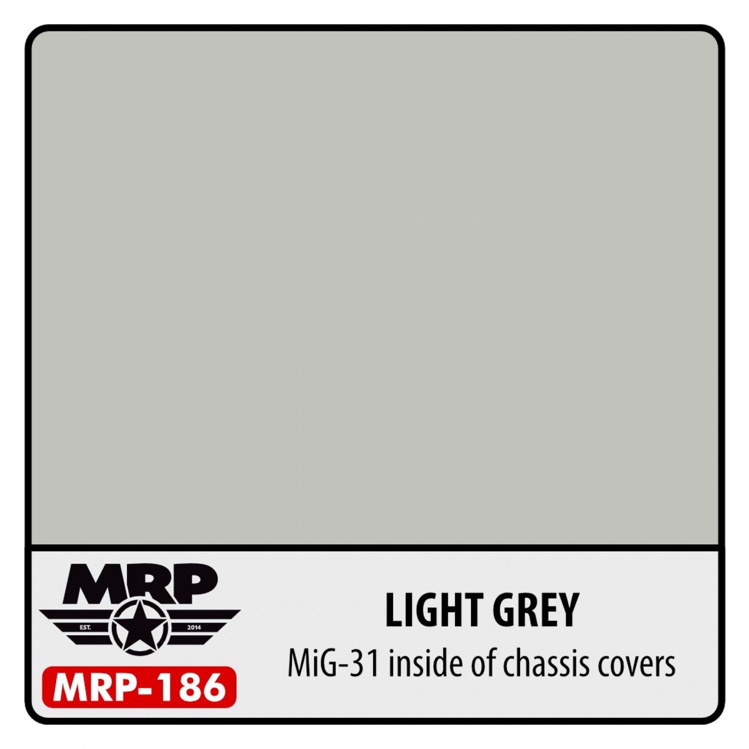 MRP-186 - Light Grey (for MiG-25 and MiG-31 chassis covers) 30ml