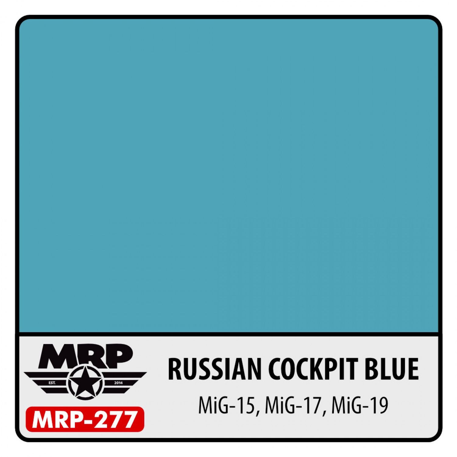 MRP-277 - Russian Cockpit Blue (Mig-15, Mig-17, Mig-19) 30ml