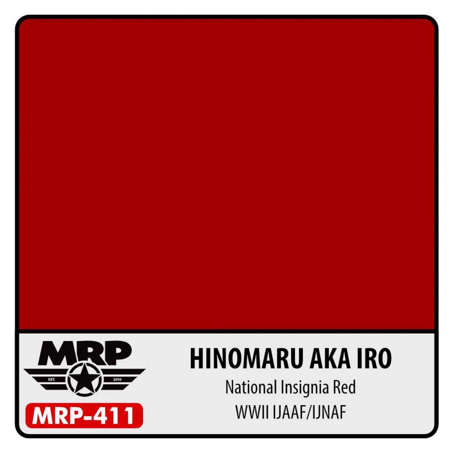 MRP-411 - Hinomaru Aka Iro (National Insignia Red) 30ml