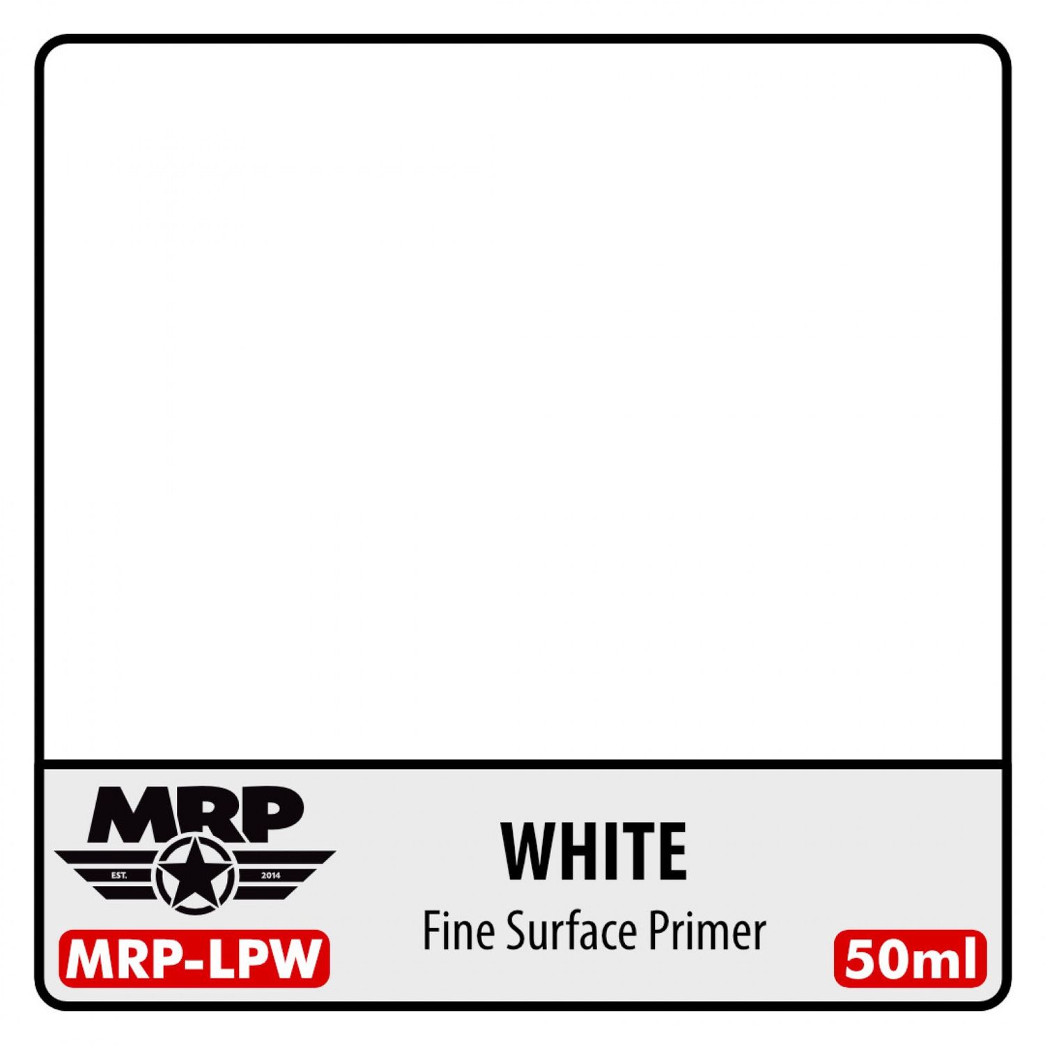 MRP-LPW - Fine Surface Primer - White 50ml