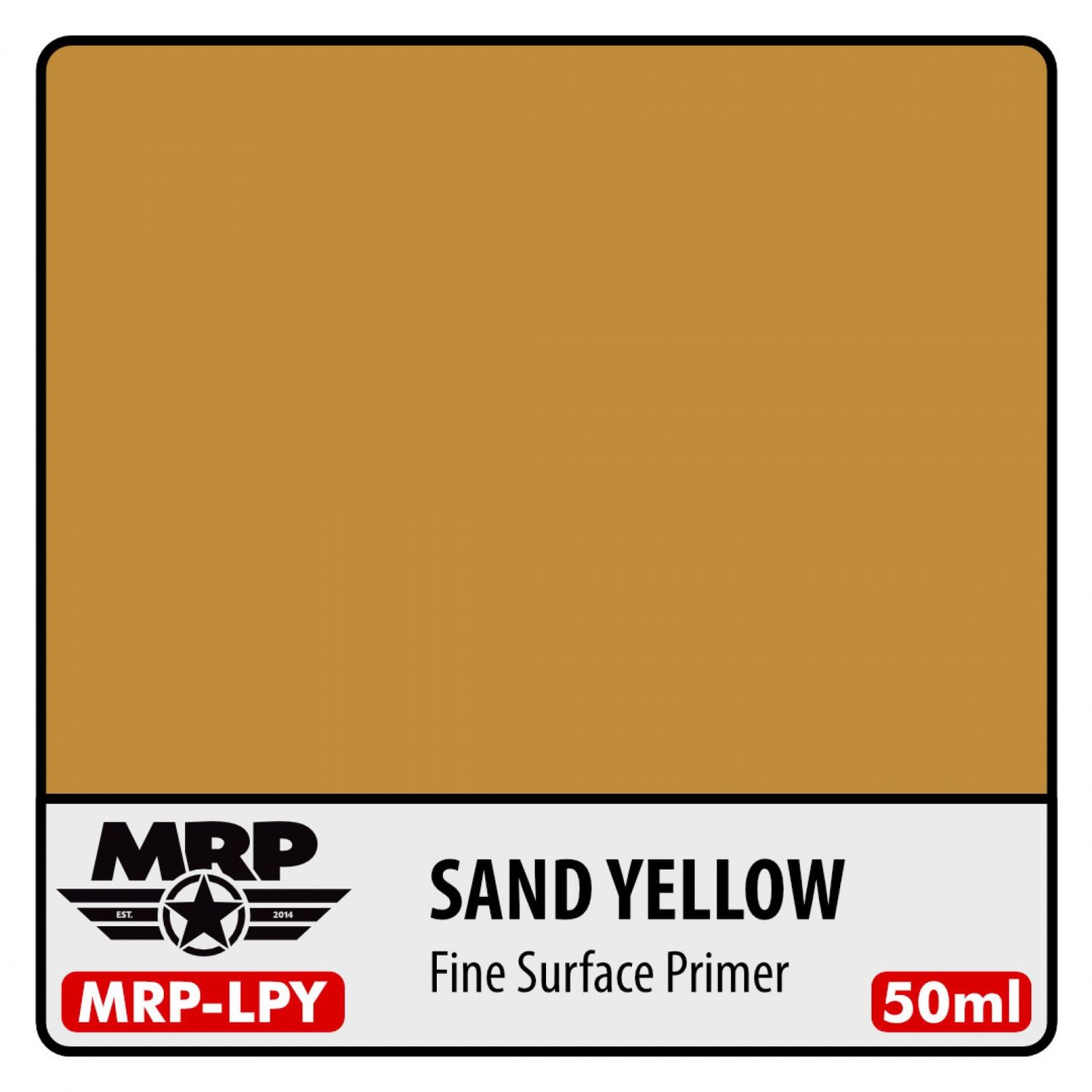 MRP-LPY - Fine Surface Primer - Sand Yellow 50ml