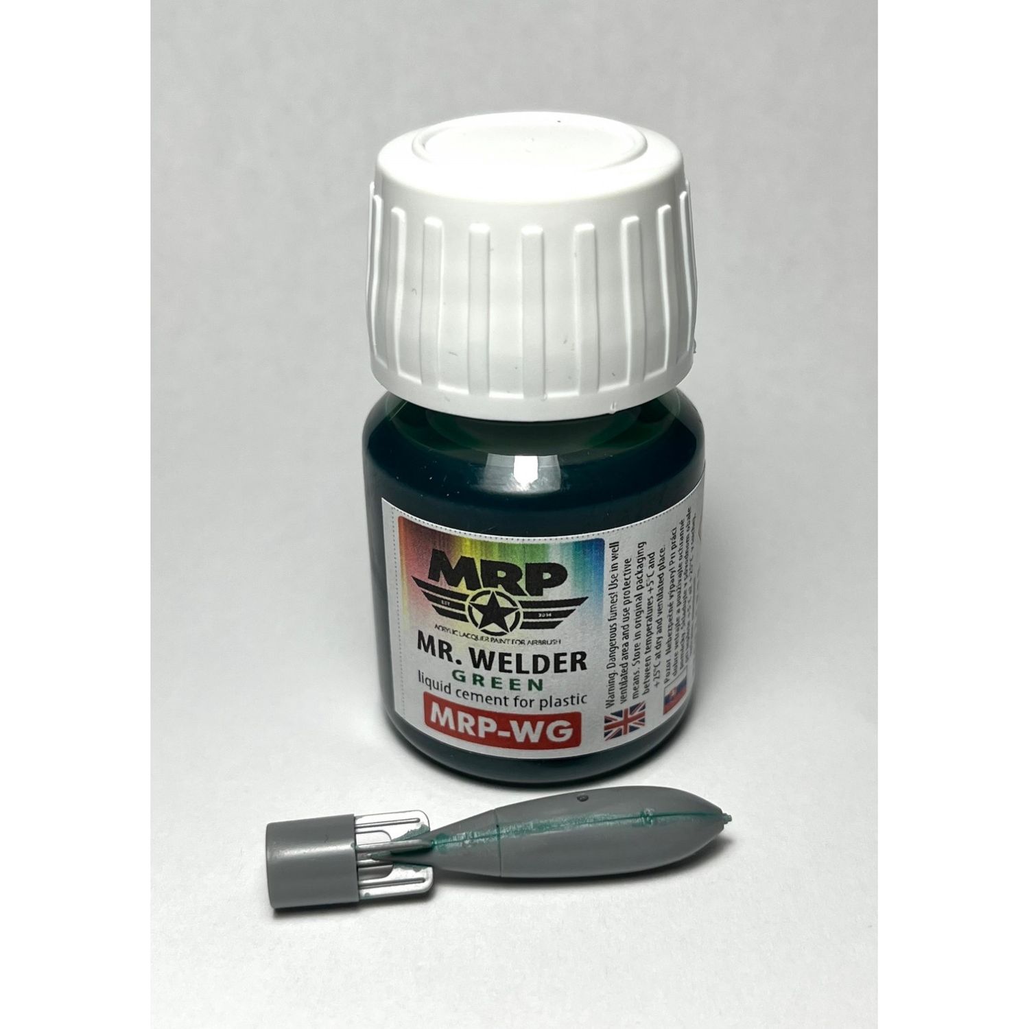 MRP-WG - MR. Welder Green (liquid cement for plastic)