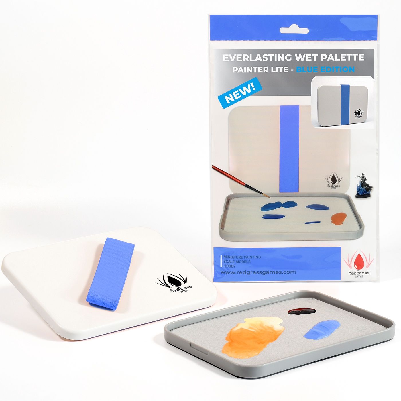 WPPL50-BL - Painter Lite Everlasting Wet Palette - Blue Edition