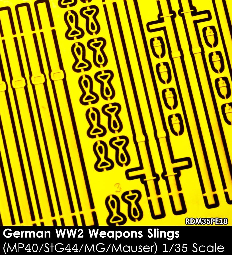 RDM35PE18 - German WW2 Weapons Slings - 1:35
