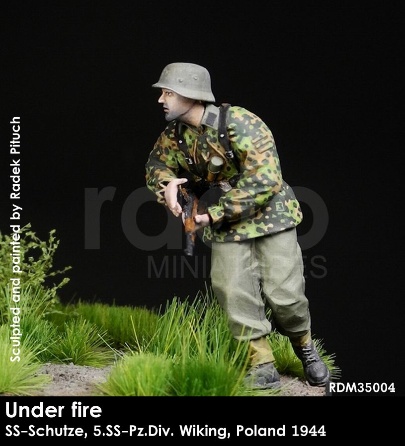 RDM35004 - SS-Schutze, 5. SS-Pz.Div. Wiking, Poland 1944 (Under fire) - 1:35