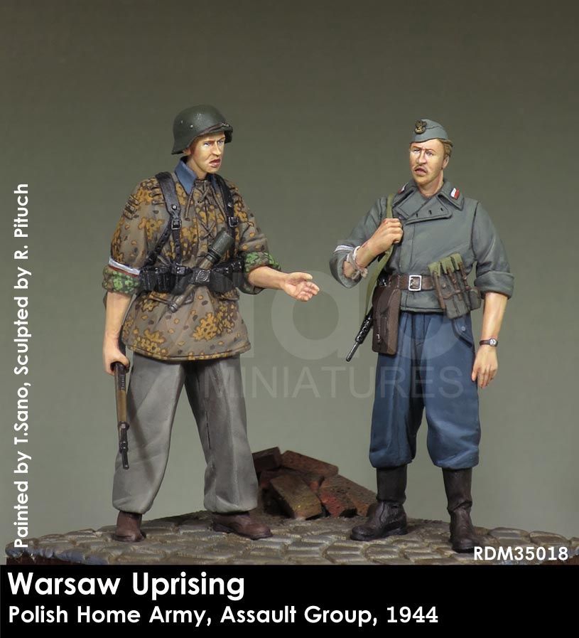 RDM35018 - Polish Home Army Assault Squad, 1944 (Warsaw Uprising) - 1:35