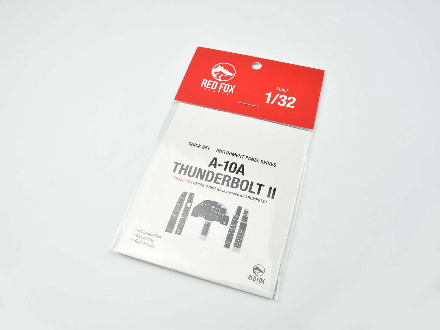RFSQS-32001 - A-10A Thunderbolt II Quick Set 3D Instrument Panel (for Trumpeter) - 1:32