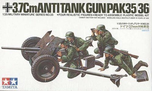 35035 - 3,7cm Anti Tank Gun(Pak35/36) - 1:35