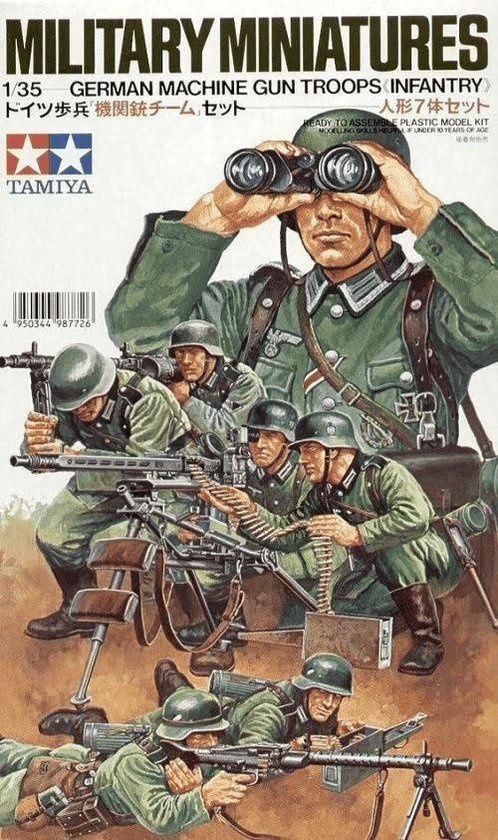 35038 - German Machine Gun Troops (Infantry) - 1:35