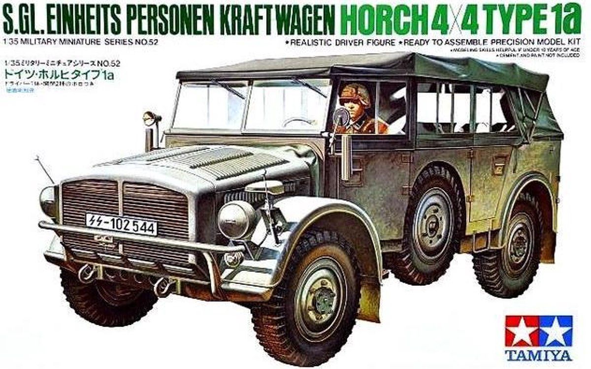 35052 - Horch 4x4 Type 1a - 1:35
