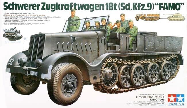 35239 - Schwerer Zugkraftwagen 18t (Sd.Kfz.9) &quot;FAMO&quot; - 1:35