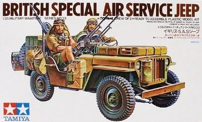 35033 - British Special Air Service Jeep - 1:35