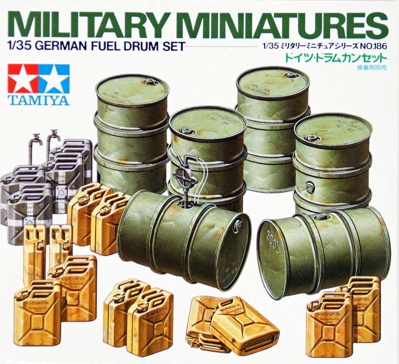 35186 - German Fuel Drum Set - 1:35