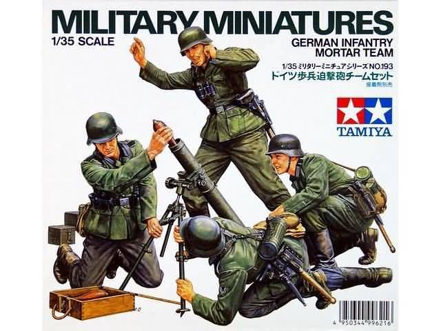 35193 - German Infantry Mortar Team - 1:35