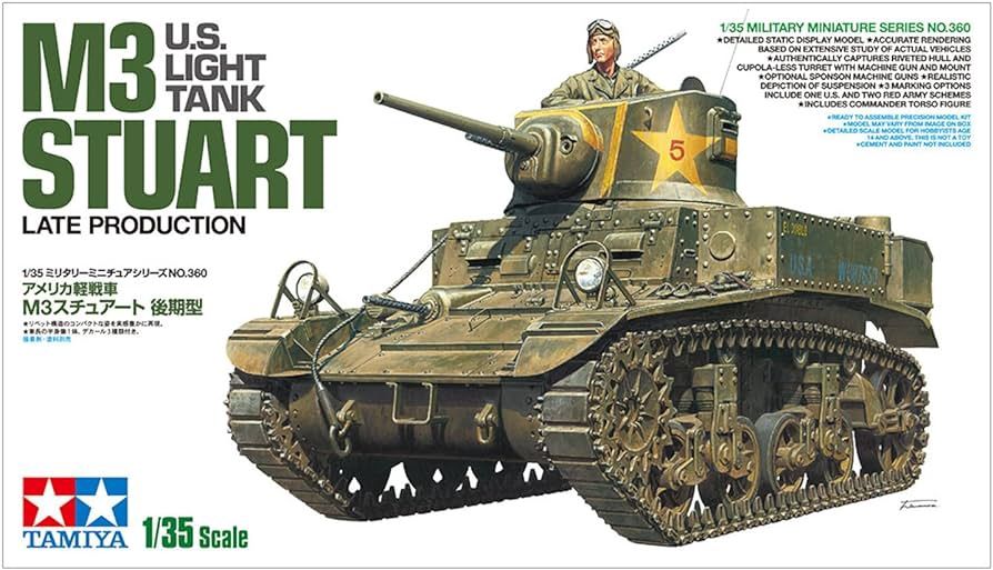 35360 - M3 Stuart Late Production - 1:35