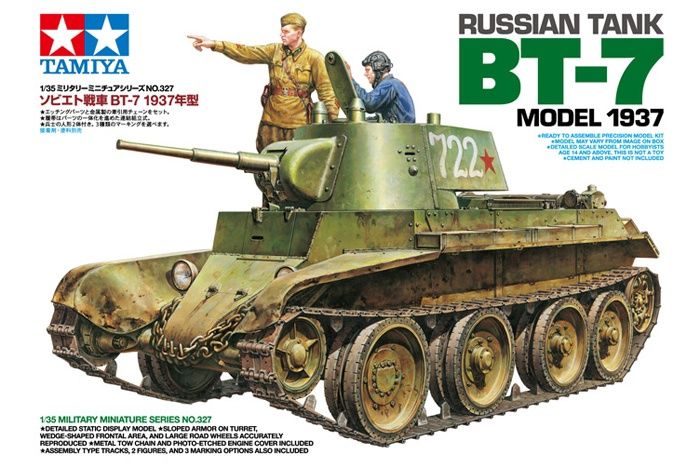 35327 - Russian Tank BT-7 Model 1937 - 1:35