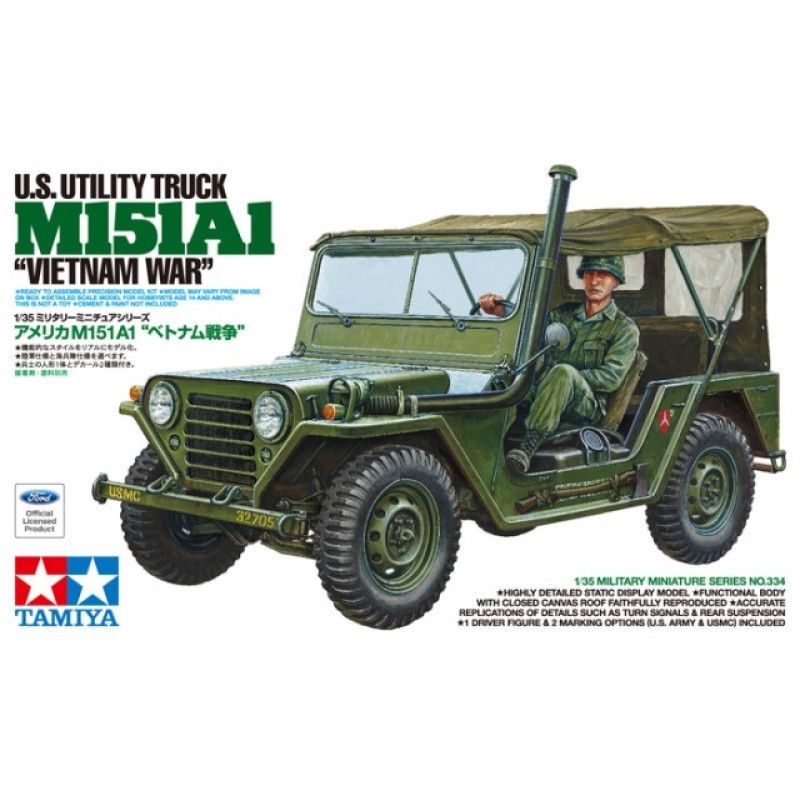 35334 - U.S. Utility Truck M151A1 &quot;Vietnam War&quot; - 1:35