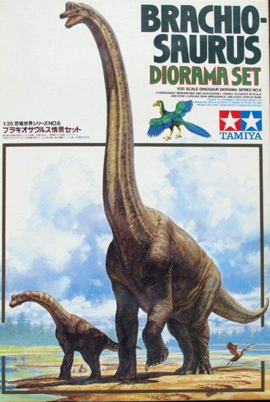 60106 - Brachiosaurus - Dinosaur Diorama Series NO.6 - 1:35
