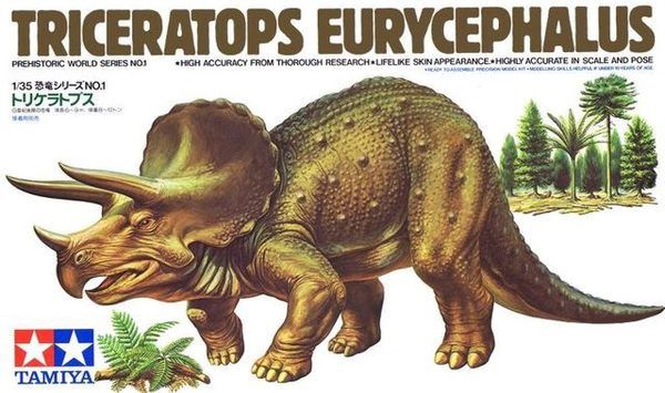 60201 - Triceratops Eurycephalus - Prehistoric World Serie No.1 - 1:35