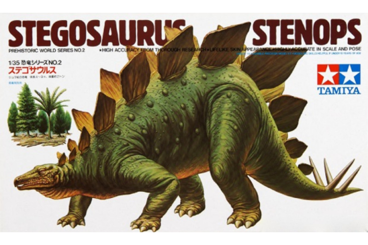 60202 - Stegosaurus Stenops - Prehistoric World Serie No.2 - 1:35