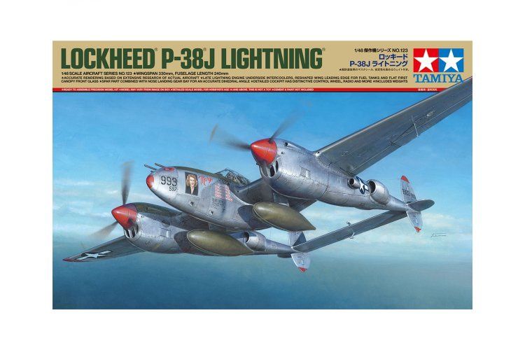 61123 - Lockeed P-38J Lightning - 1:48