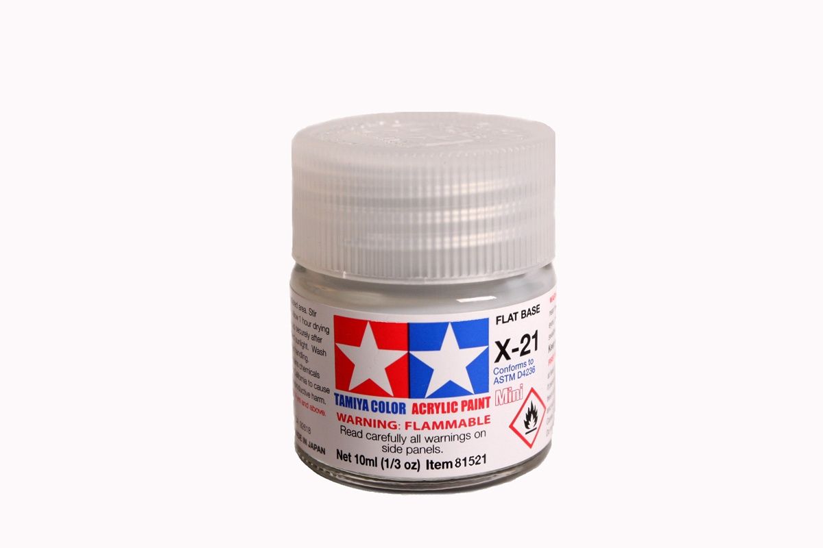 81521 - X21/X-21 Flat Base - 10ml