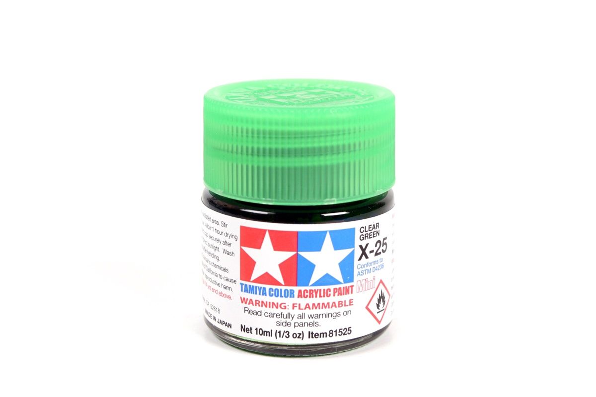 81525 - X25/X-25 Clear Green - 10ml