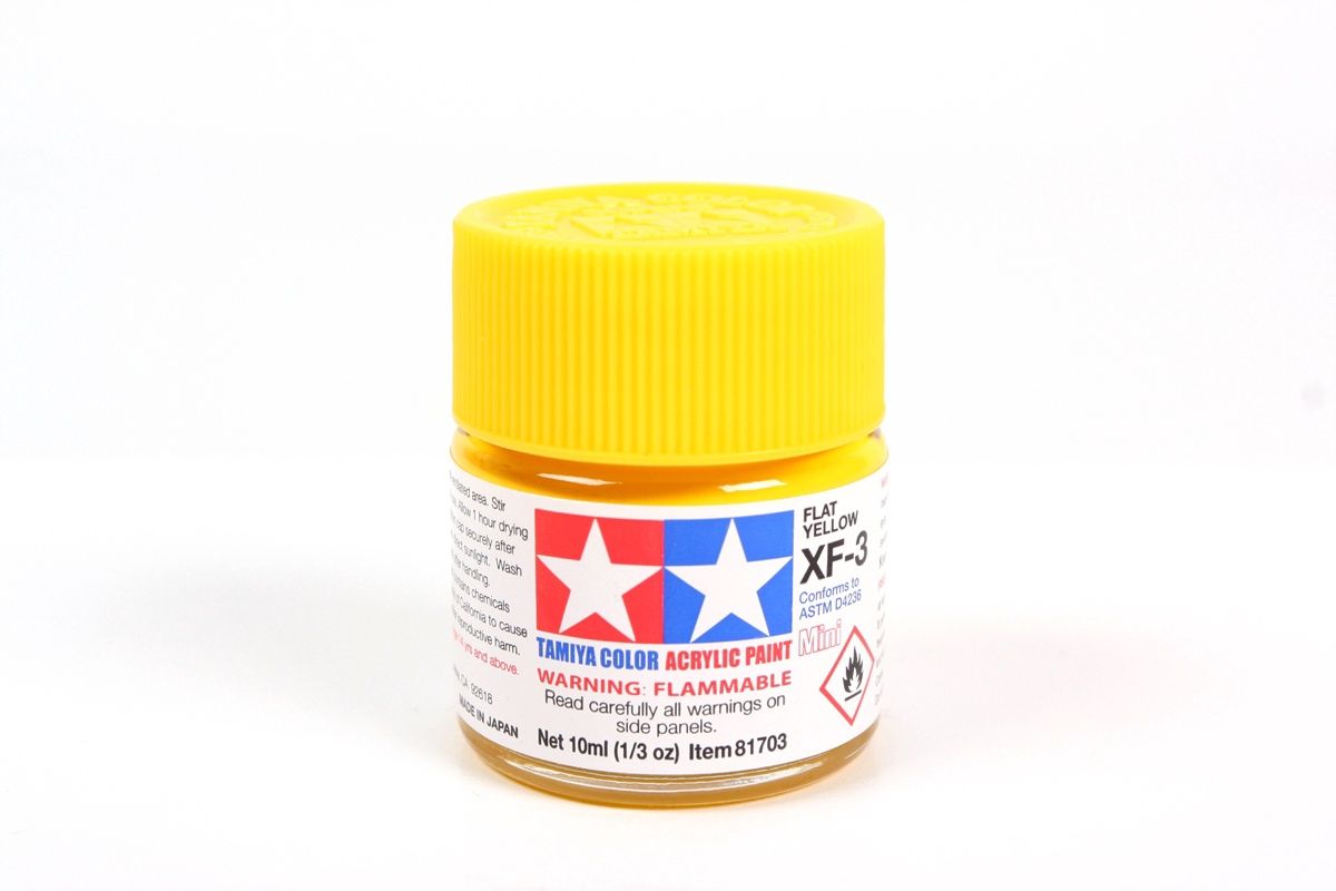 81703 - XF3/XF-3 Flat Yellow - 10ml