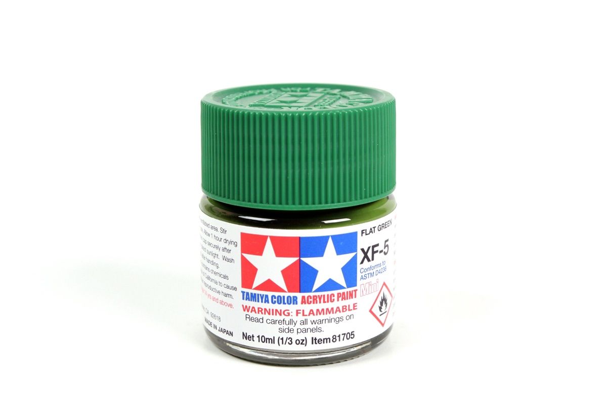 81705 - XF5/XF-5 Flat Green - 10ml