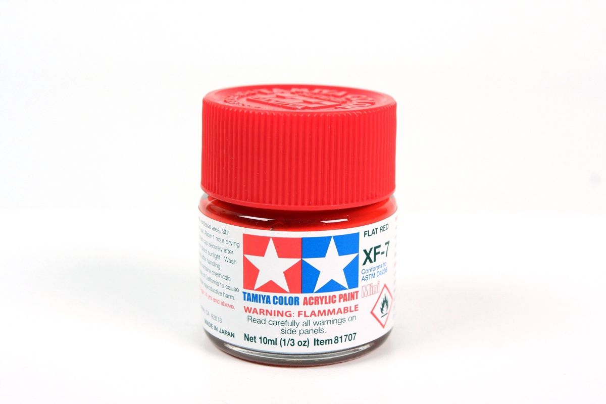 81707 - XF7/XF-7 Flat Red - 10ml
