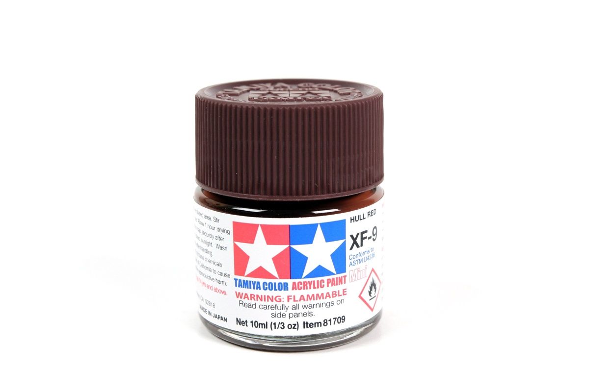 81709 - XF9/XF-9 Hull Red - 10ml