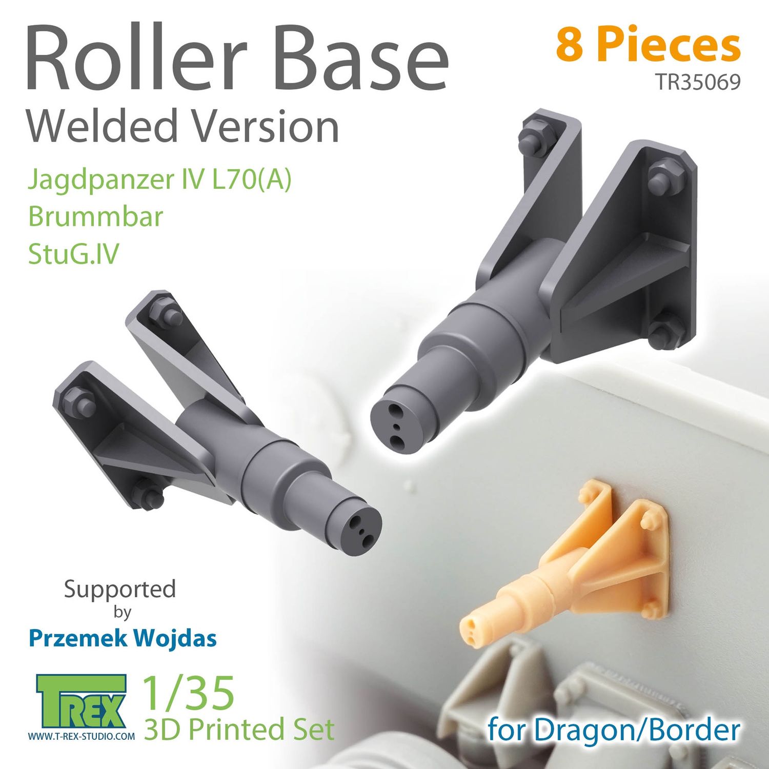 TR35069 - PzKpfw.IV Roller Base Welded Version for DRAGON/BORDER - 1:35