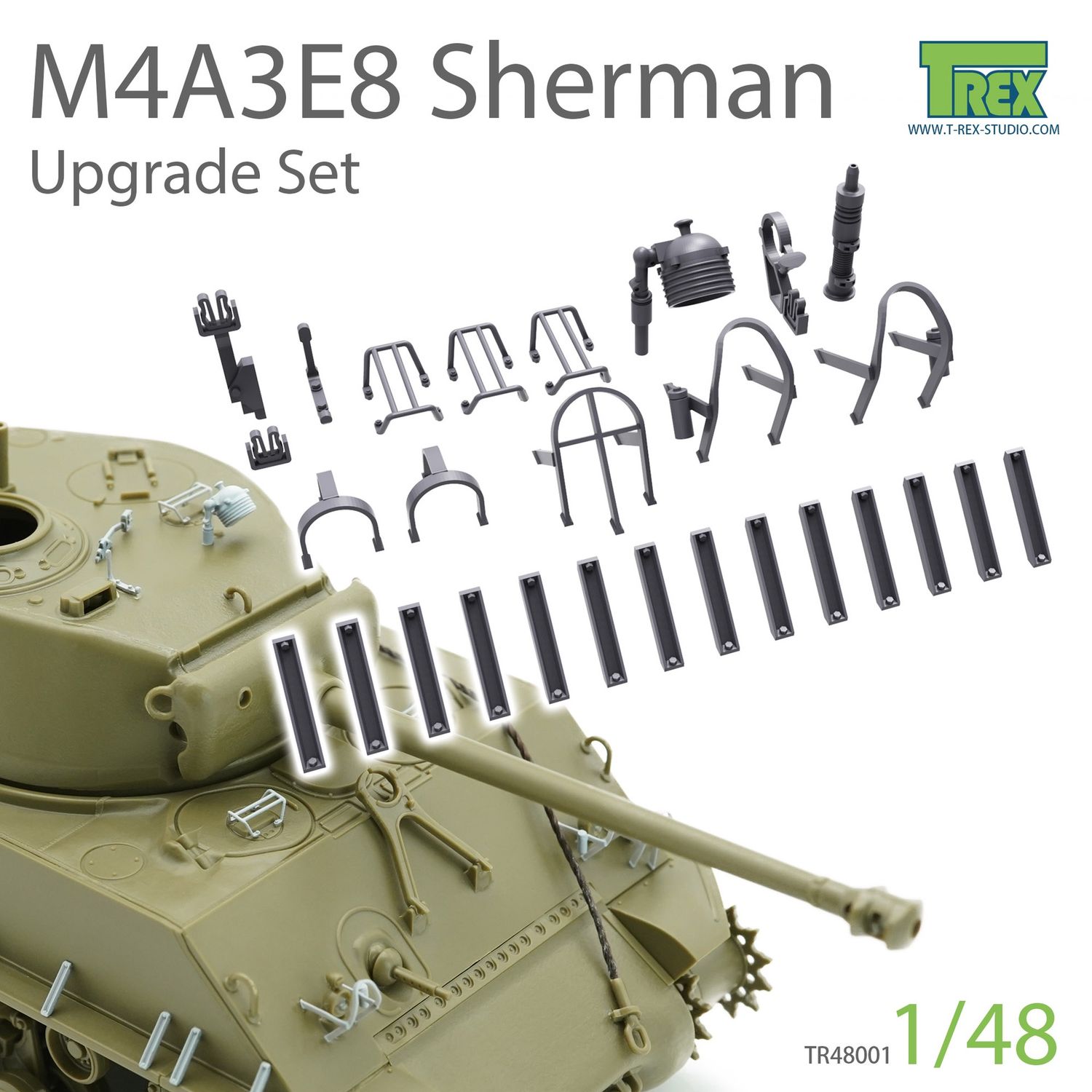 TR48001 - M4A3E8 Upgrade Set - 1:48