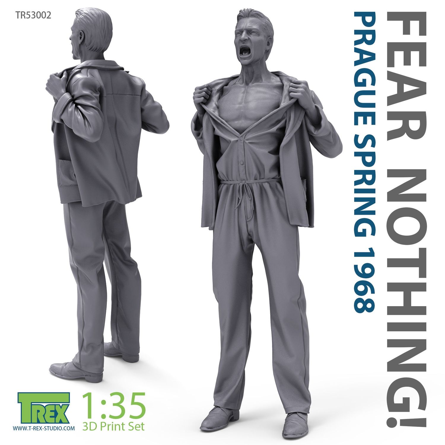 TR53002 - Fear Nothing man (Prague Spring 1968) - 1:35
